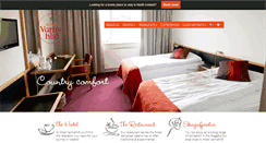 Desktop Screenshot of hotelvarmahlid.is